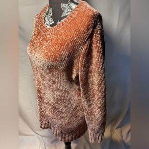 Orvis Women's Textured Brown Sweater